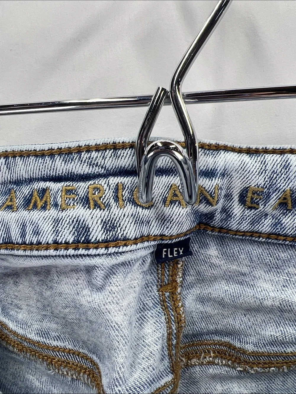 American Eagle - Men’s Jeans - Flex - 30x30 - Distressed - Light Blue